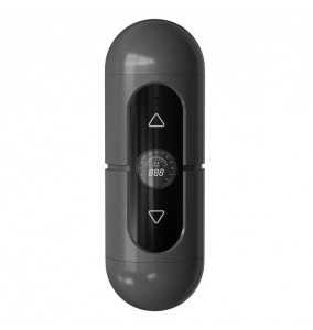 MIZZZEE - The Saviour-X Counting Masturbation Cup (Chargeable - Grey)
